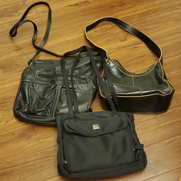 Handbags - FREE W PURCHASE Black Purses- ADD ON